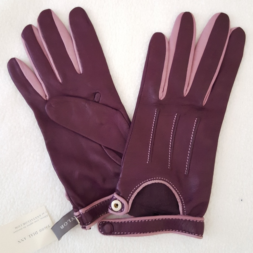 Ann Taylor leather gloves